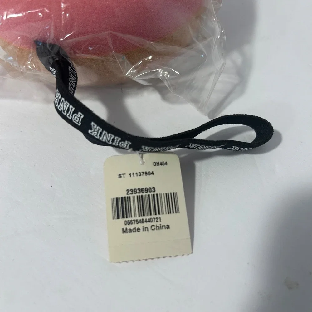 NEW Victoria's Secret PINK Donut Bath Sponge Womens OS Pink New Sprinkle Loofah
